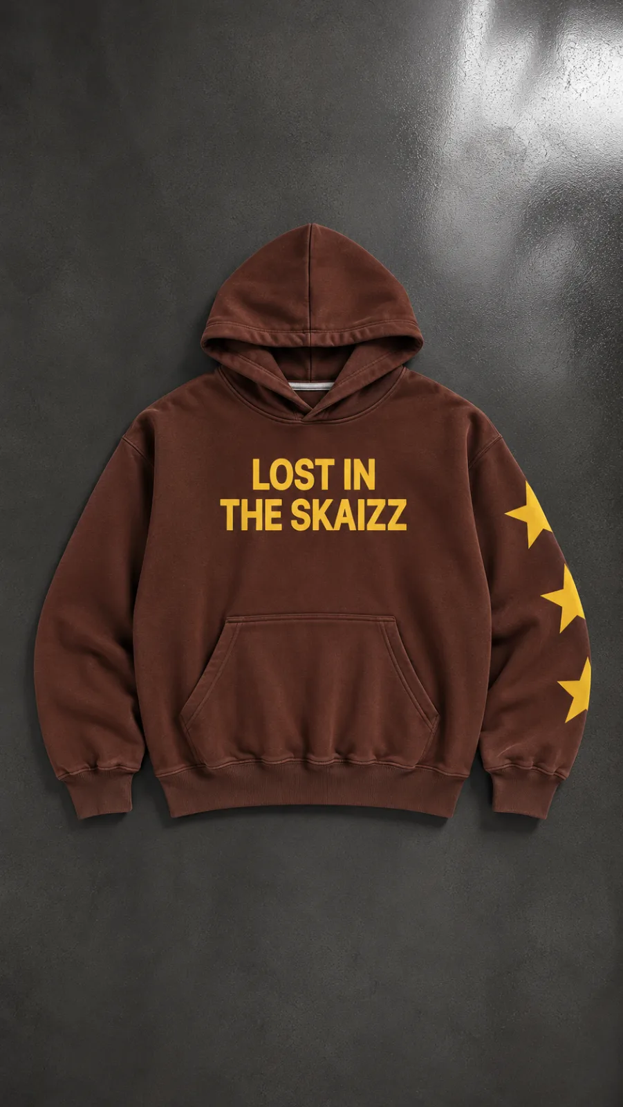 Lost In the Skaizz Hoodie Marrón 