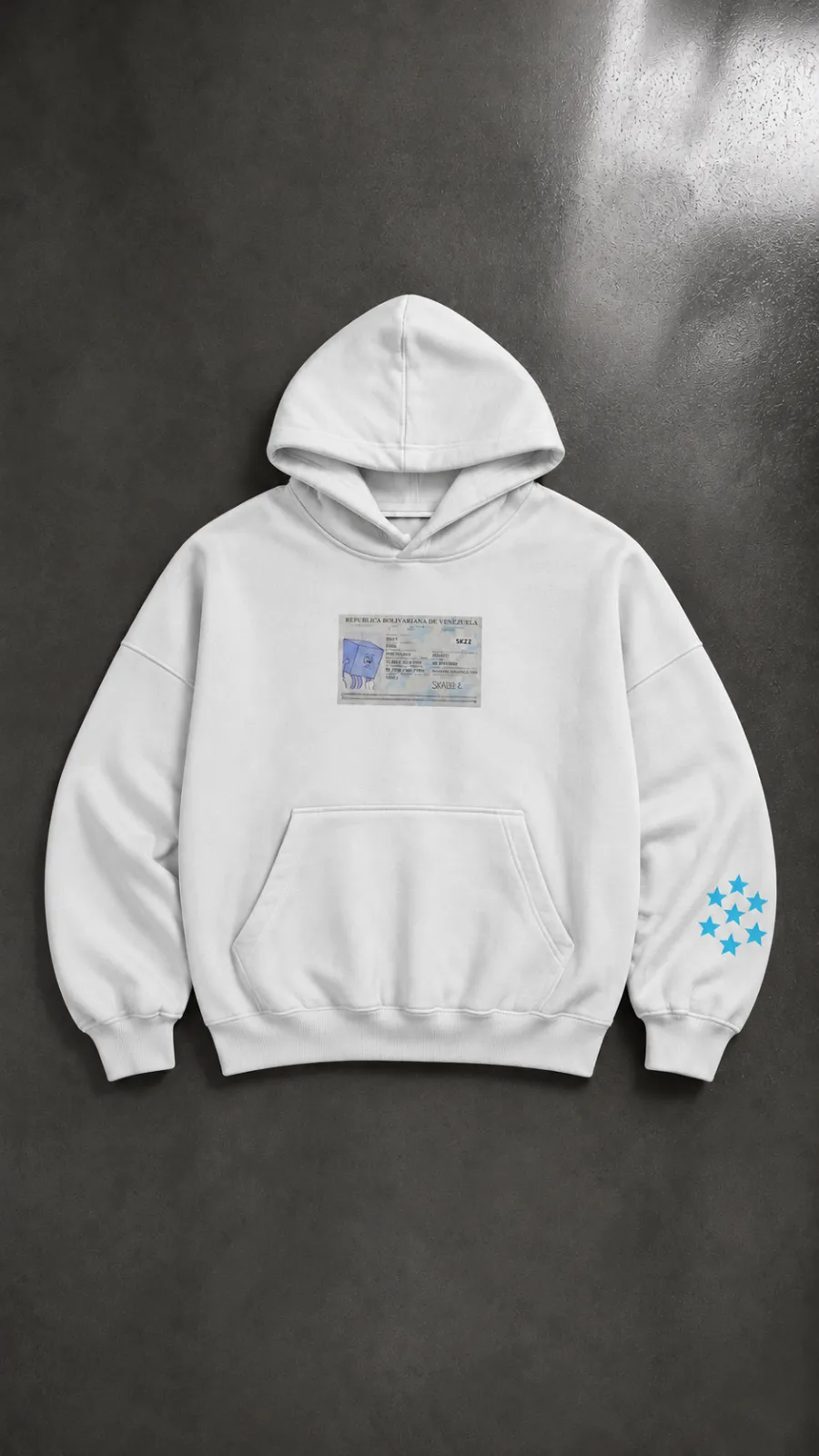 Hoodie ID Blanco