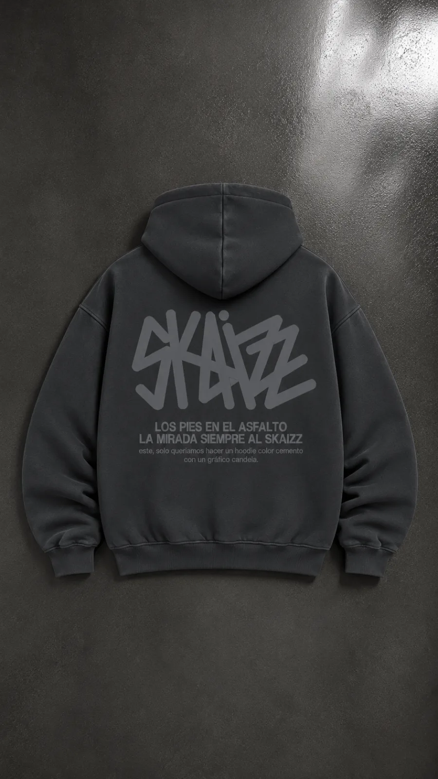 Hoodie Skaizz Asfalto