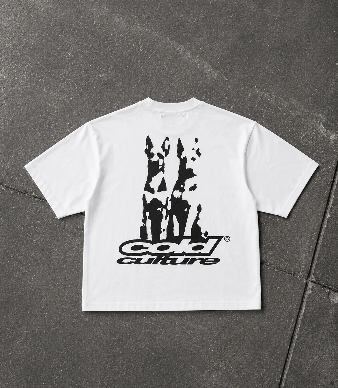 Cold Culture Dogs Tee White