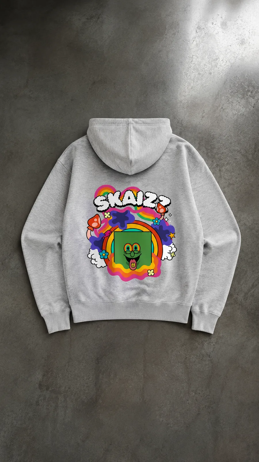 Delusional Hoodie Grey