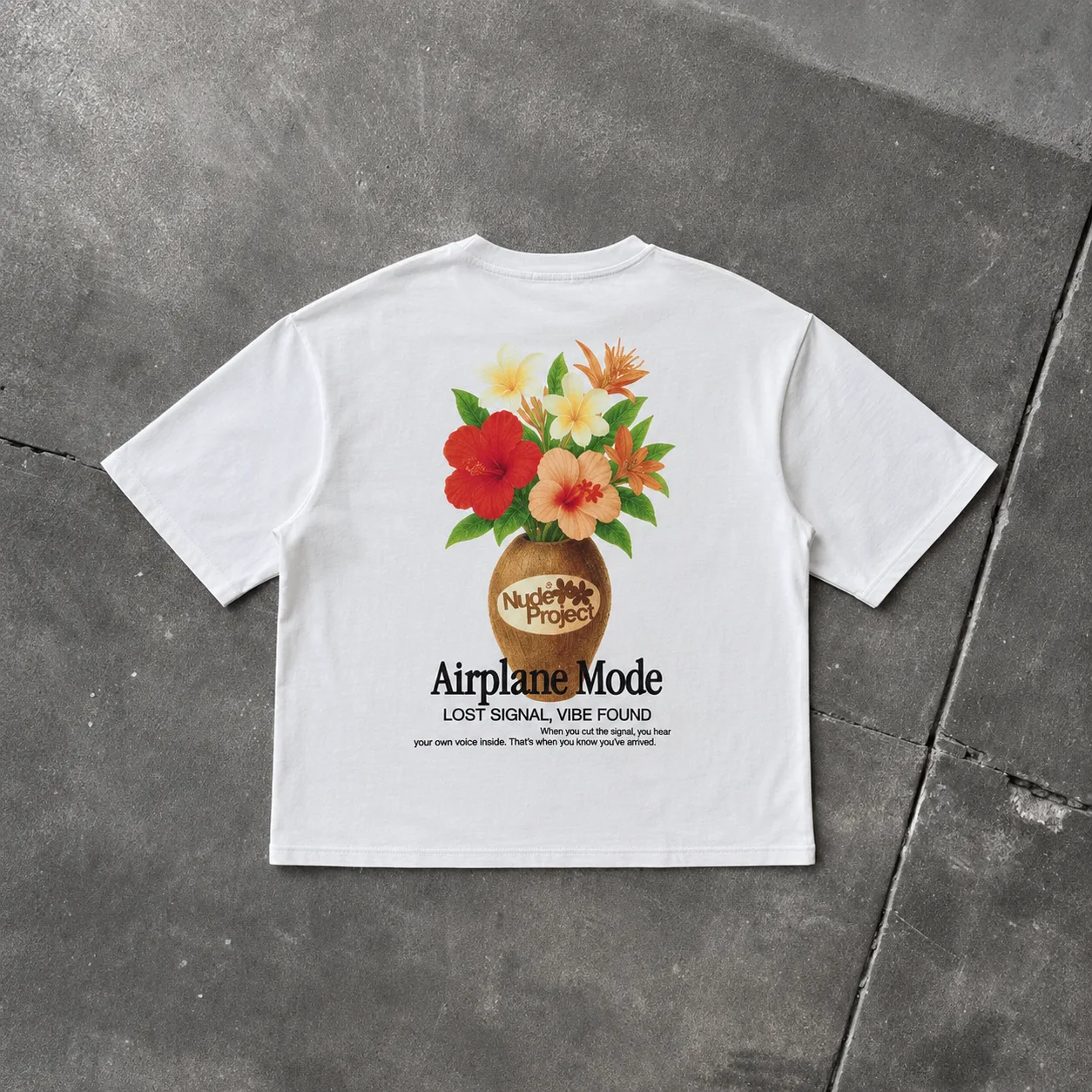 Nude Project OOO Tee White
