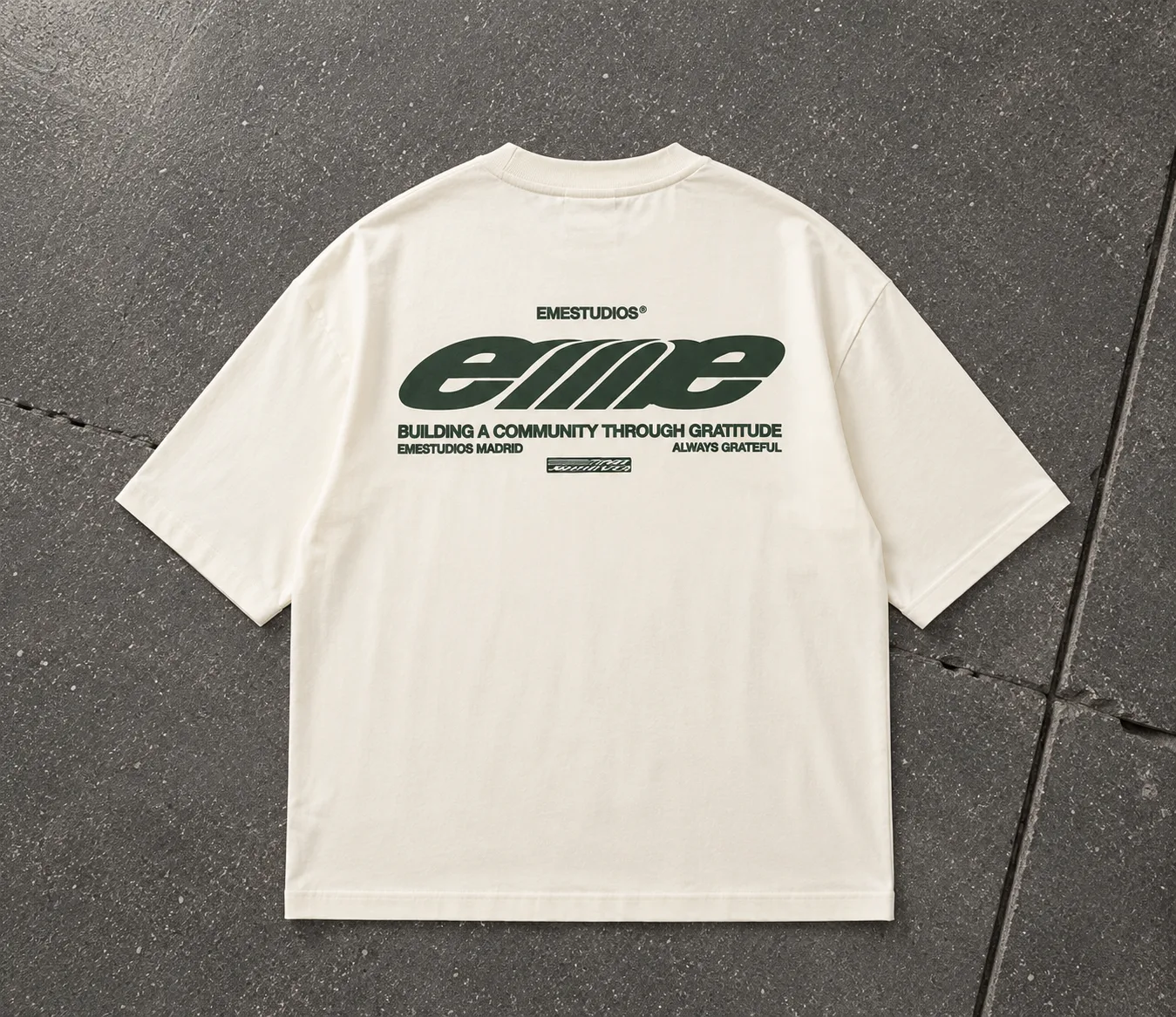 Eme Studios DNA Off Sand Oversized Tee