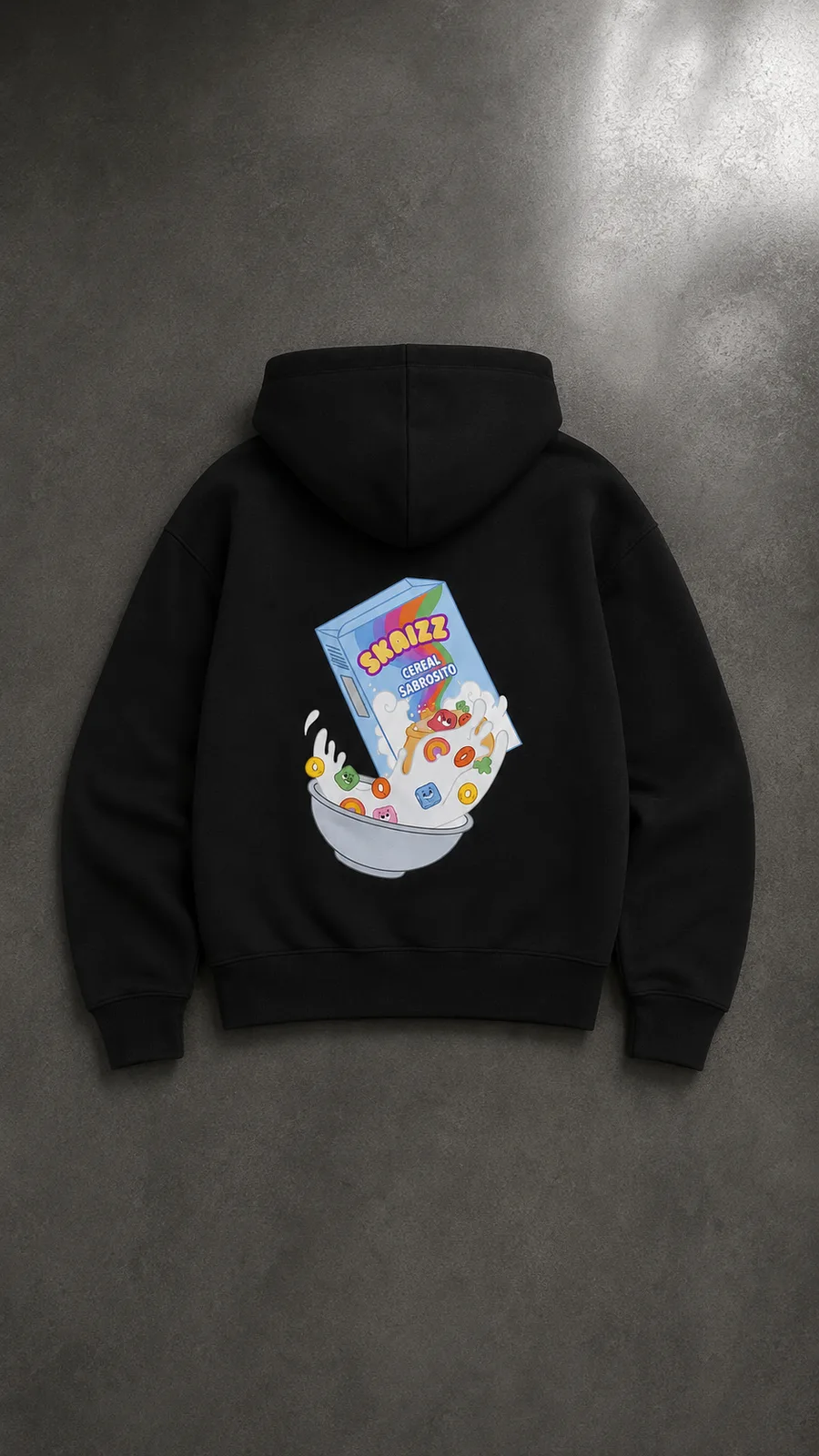 Cereal Hoodie Black